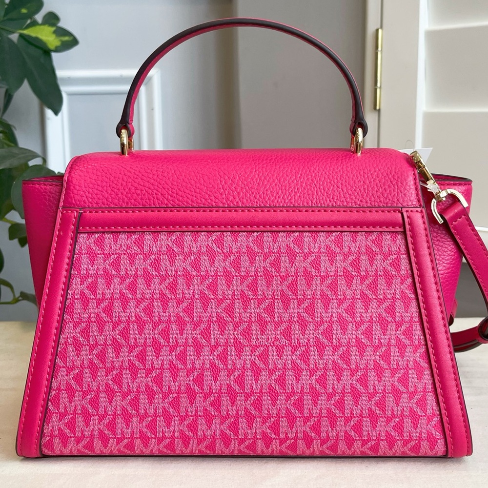 🌸NeW! Michael Kors Whitney Flap Satchel - Picture 3 of 10